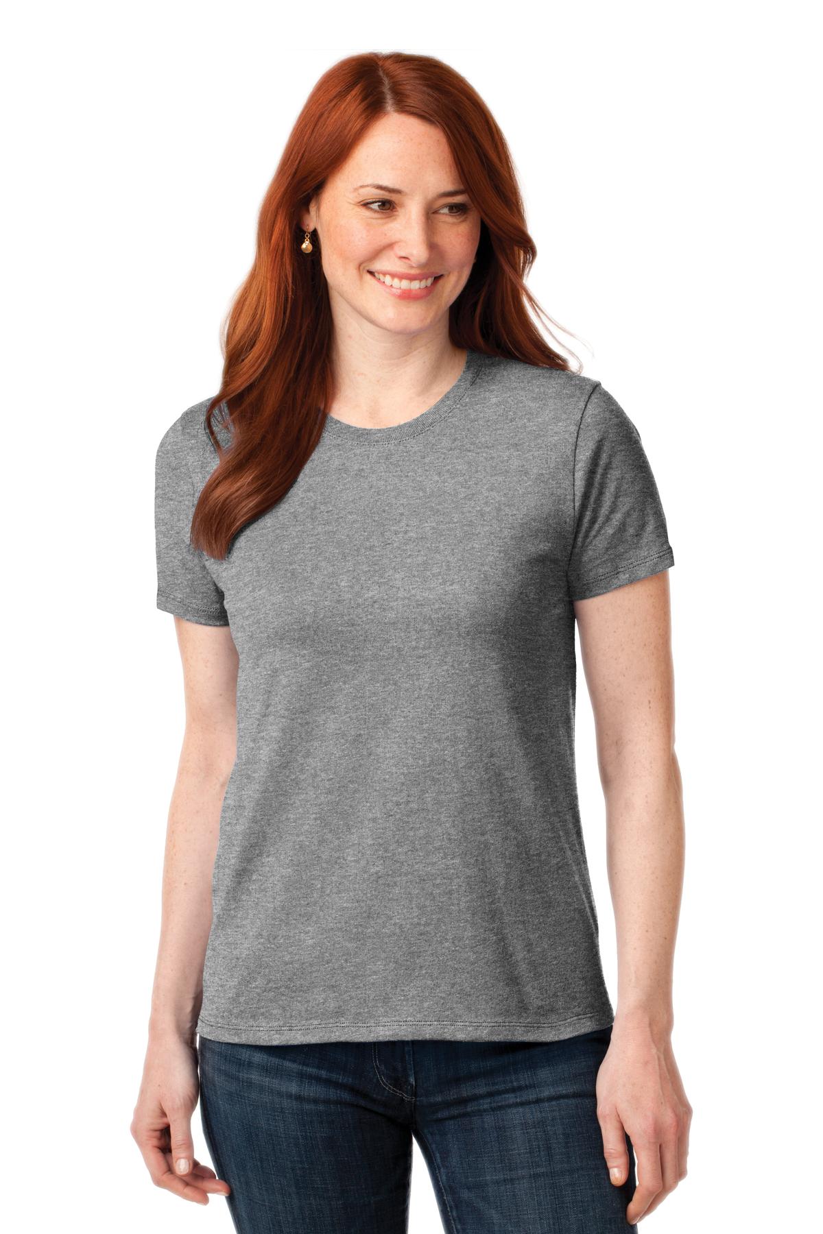 Port & Company® Ladies Core Blend Tee. LPC55