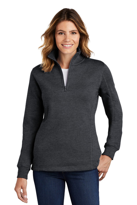 Sport-Tek® Ladies 1/4-Zip Sweatshirt. LST253