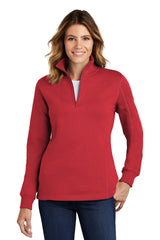 Sport-Tek® Ladies 1/4-Zip Sweatshirt. LST253