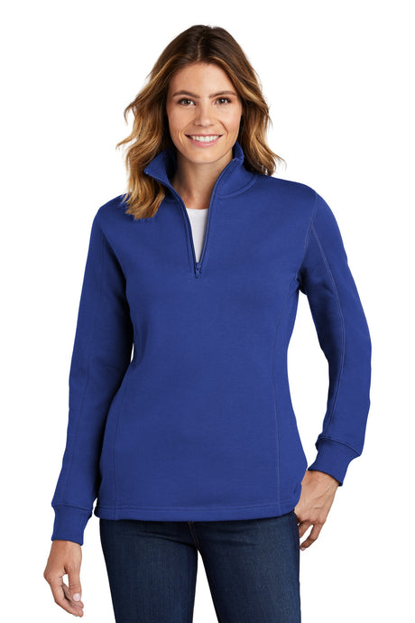 Sport-Tek® Ladies 1/4-Zip Sweatshirt. LST253