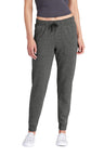 Sport-Tek ® Ladies PosiCharge ® Tri-Blend Wicking Fleece Jogger LST299