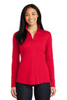 Sport-Tek® Ladies PosiCharge® Competitor™ 1/4-Zip Pullover. LST357