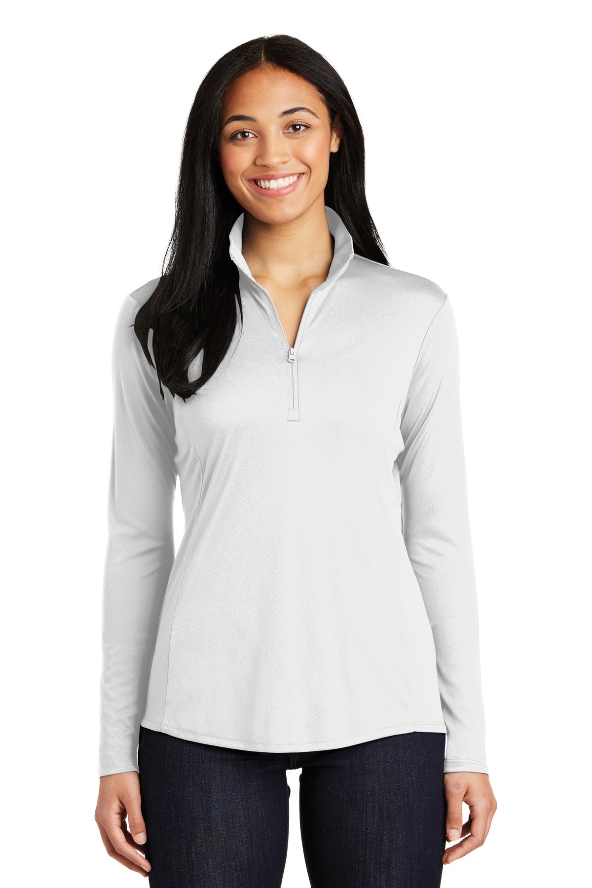 Sport-Tek® Ladies PosiCharge® Competitor™ 1/4-Zip Pullover. LST357