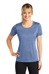 Sport-Tek® Ladies Heather Contender™ Scoop Neck Tee. LST360