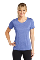 Sport-Tek® Ladies Heather Contender™ Scoop Neck Tee. LST360