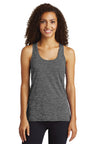 Sport-Tek ® Ladies PosiCharge ® Electric Heather Racerback Tank. LST396