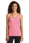 Sport-Tek ® Ladies PosiCharge ® Electric Heather Racerback Tank. LST396