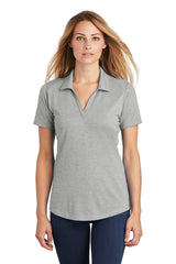 Sport-Tek ® Ladies PosiCharge ® Tri-Blend Wicking Polo. LST405