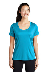 Sport-Tek ® Ladies Posi-UV® Pro Scoop Neck Tee. LST420