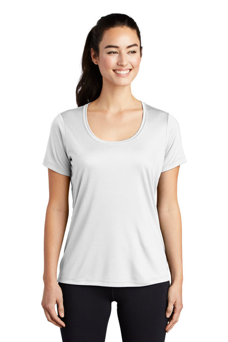 Sport-Tek ® Ladies Posi-UV® Pro Scoop Neck Tee. LST420