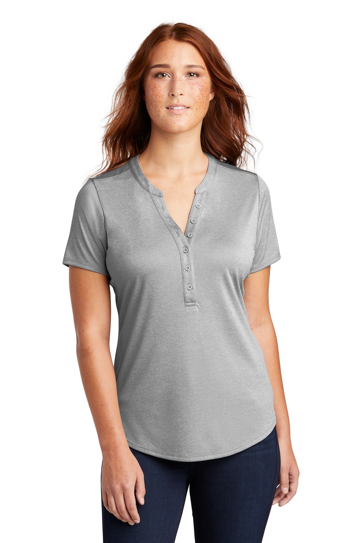 Sport-Tek ® Ladies Endeavor Henley. LST468