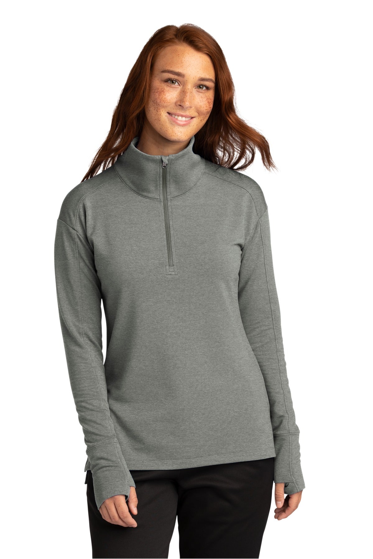 Sport-Tek® Ladies Sport-Wick® Flex Fleece 1/4-Zip. LST561