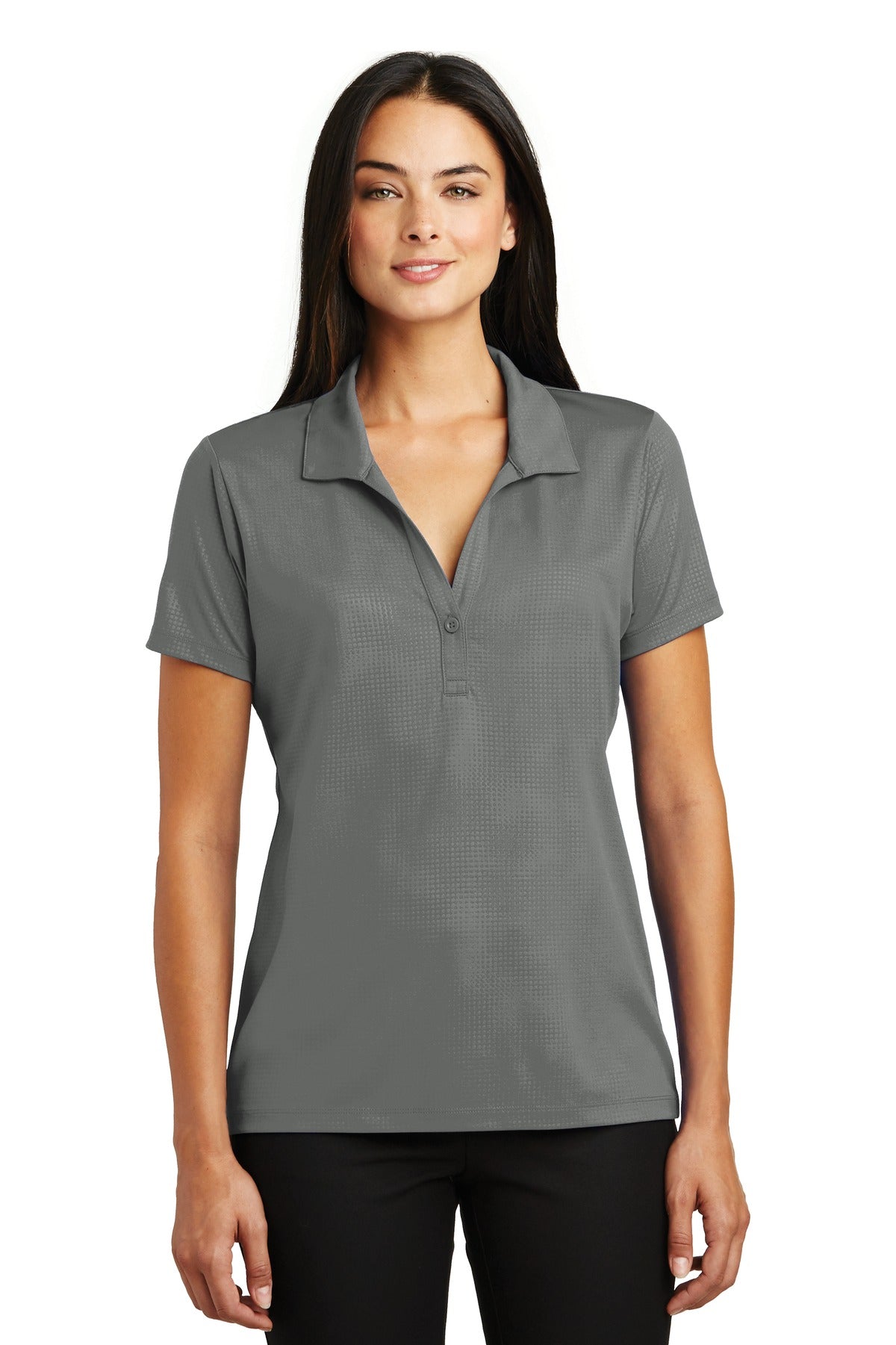 Sport-Tek® Ladies Embossed PosiCharge® Tough Polo®. LST630