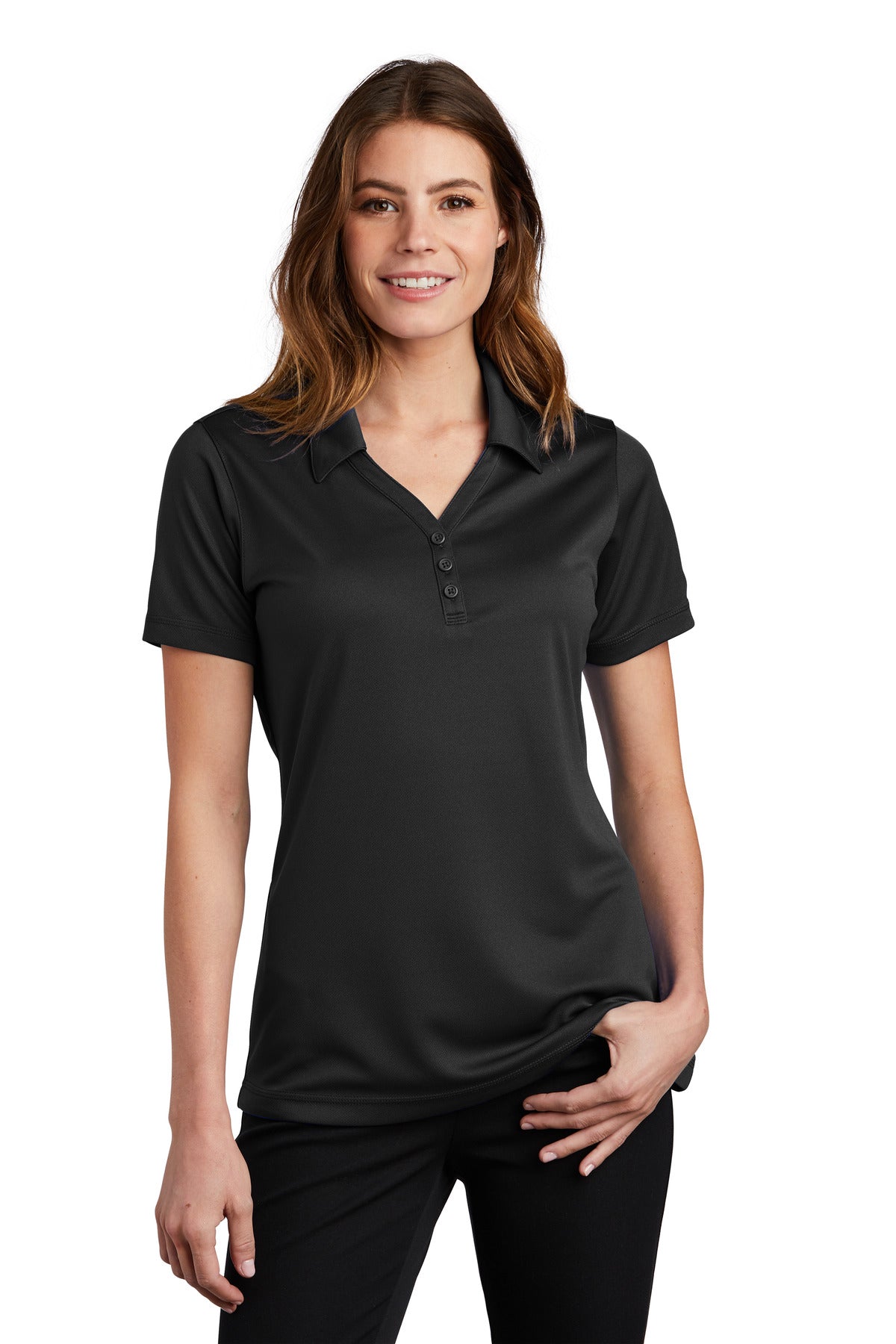 Sport-Tek® Ladies PosiCharge® Micro-Mesh Polo. LST680