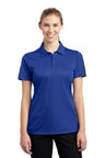 Sport-Tek® Ladies PosiCharge® Active Textured Colorblock Polo. LST695