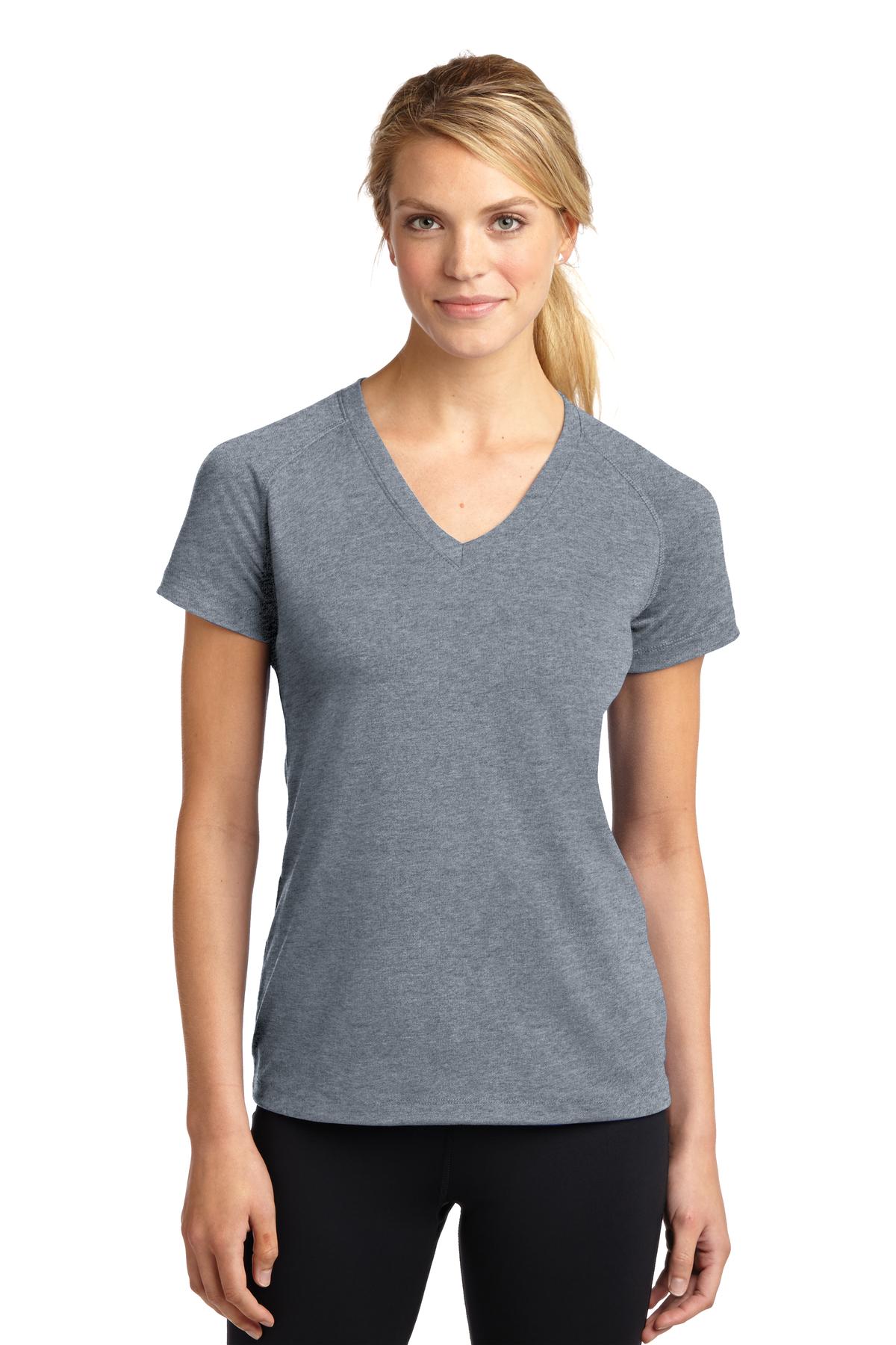 Sport-Tek® Ladies Ultimate Performance V-Neck. LST700