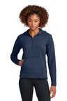 Sport-Tek® Ladies Sport-Wick® Stretch 1/2-Zip Hoodie LST856