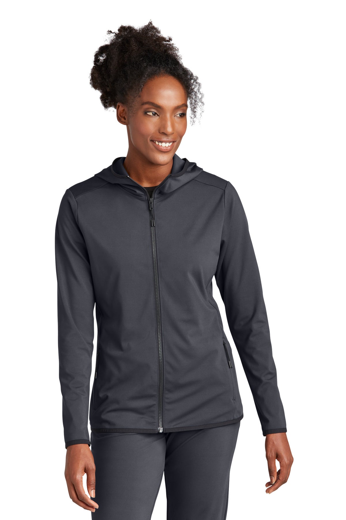 Sport-Tek® Ladies Circuit Hooded Full-Zip LST870