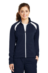 Sport-Tek® Ladies Tricot Track Jacket. LST90