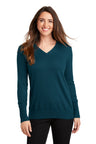 Port Authority® Ladies V-Neck Sweater. LSW285