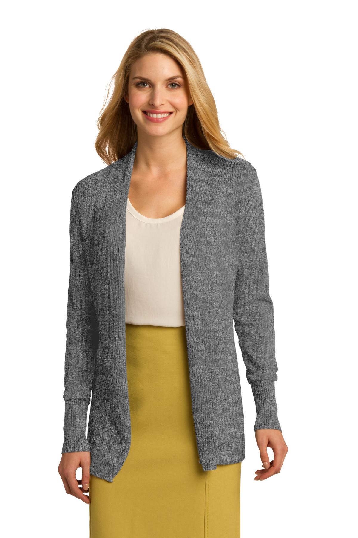 Port Authority® Ladies Open Front Cardigan Sweater. LSW289