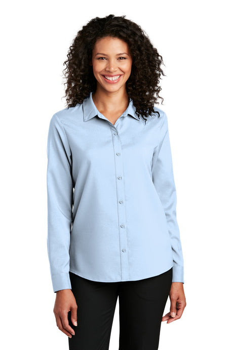 Port Authority ® Ladies Long Sleeve Performance Staff Shirt LW401