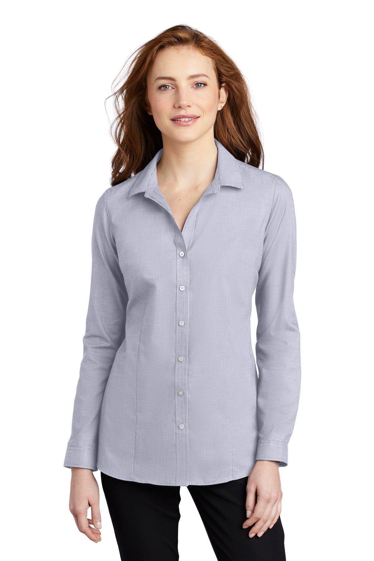 Port Authority ® Ladies Pincheck Easy Care Shirt LW645