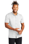 Mercer+Mettle™ Stretch Pique Full-Button Polo MM1006