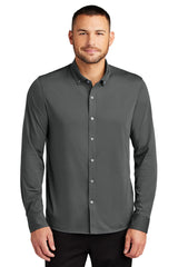 Mercer+Mettle™ Stretch Jersey Long Sleeve Shirt MM1018