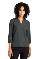 Mercer+Mettle™ Women's Stretch Crepe 3/4-Sleeve Blouse MM2011