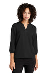 Mercer+Mettle™ Women's Stretch Crepe 3/4-Sleeve Blouse MM2011