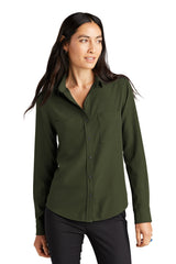 Mercer+Mettle™ Women's Stretch Crepe Long Sleeve Camp MM2013