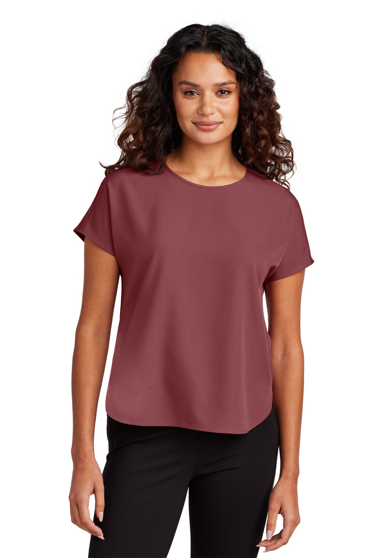 Mercer+Mettle™ Women's Stretch Crepe Crew MM2015