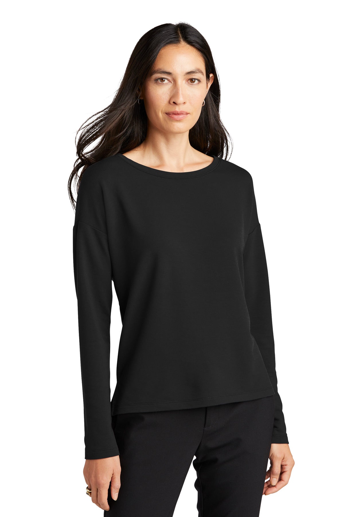 Mercer+Mettle™ Women's Stretch Drop Shoulder Pullover MM3013