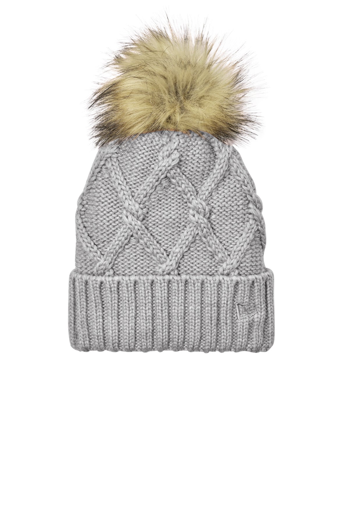 New Era® Faux Fur Pom Beanie NE911