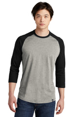 New Era ® Heritage Blend 3/4-Sleeve Baseball Raglan Tee. NEA104