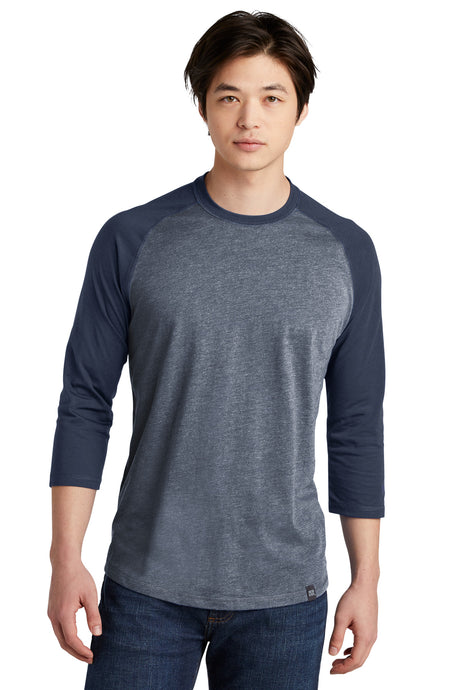 New Era ® Heritage Blend 3/4-Sleeve Baseball Raglan Tee. NEA104