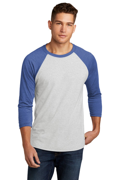 Next Level Apparel®   Unisex Tri-Blend 3/4-Sleeve Raglan Tee. NL6051