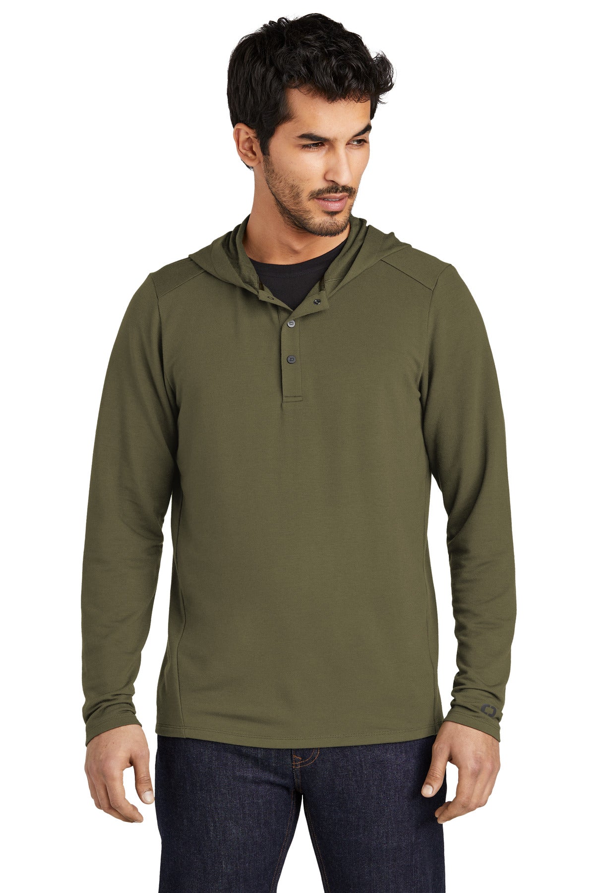 OGIO® Luuma Flex Hooded Henley OG826