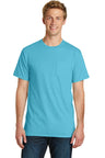 Port & Company® Beach Wash® Garment-Dyed Pocket Tee.  PC099P