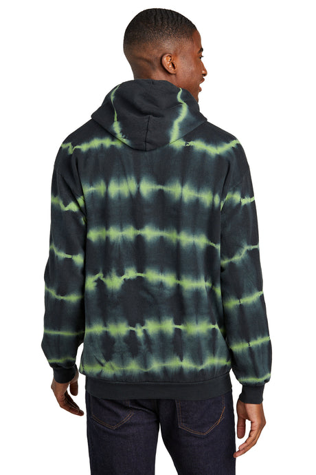 Port & Company® Allover Stripe Tie-Dye Fleece PC143