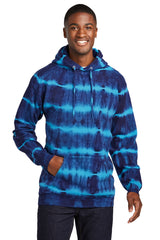 Port & Company® Allover Stripe Tie-Dye Fleece PC143