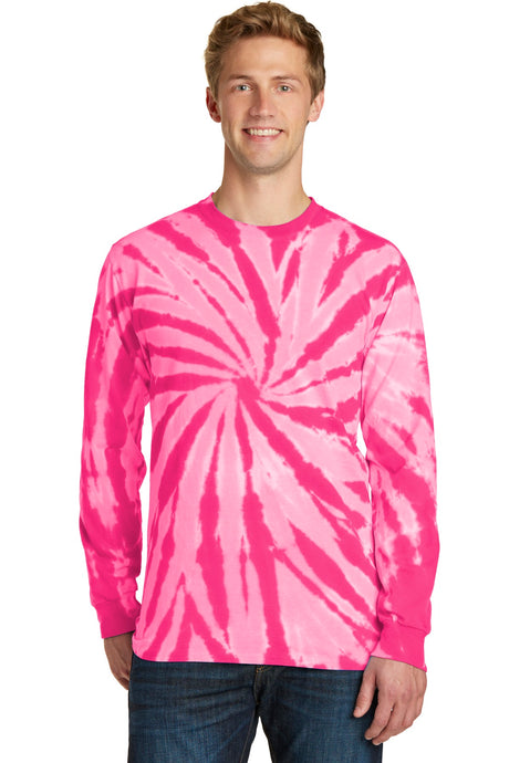 Port & Company® Tie-Dye Long Sleeve Tee.  PC147LS