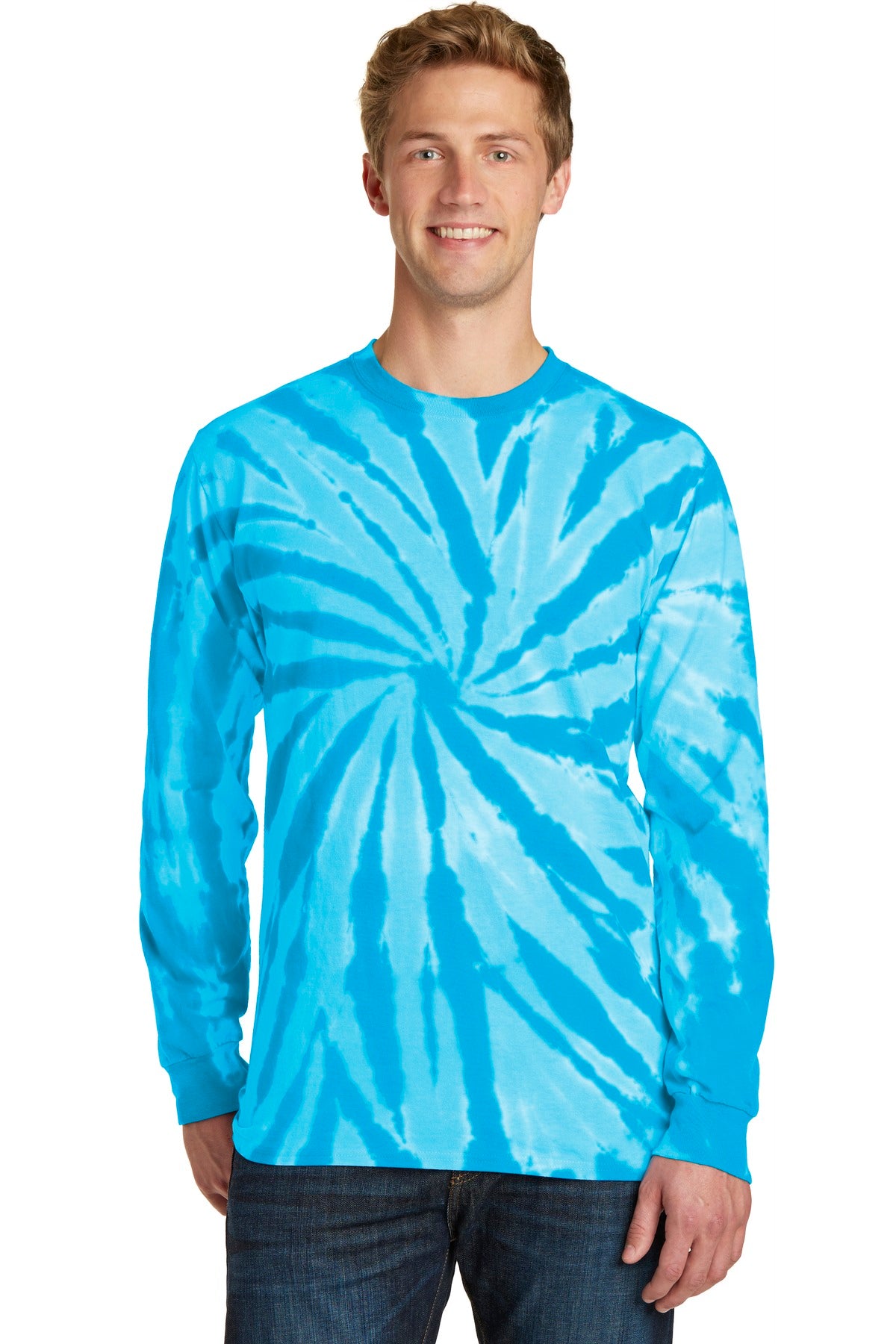 Port & Company® Tie-Dye Long Sleeve Tee.  PC147LS