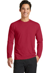 Port & Company® Long Sleeve Performance Blend Tee. PC381LS