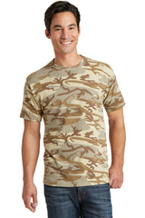 Port & Company® Core Cotton Camo Tee.  PC54C