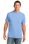 Port & Company® Core Cotton Pocket Tee. PC54P