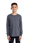 Port & Company® Youth Long Sleeve Core Cotton Tee. PC54YLS