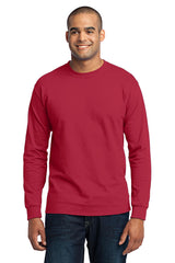 Port & Company® Tall Long Sleeve Core Blend Tee. PC55LST