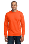 Port & Company® Tall Long Sleeve Core Blend Tee. PC55LST